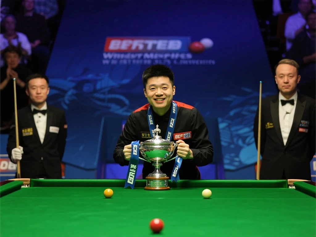 🎱🏆赵心童创历史!成为世锦赛第24位冠军,亚洲第一人! 🎱🏆赵心童创历史!成为世锦赛第24位冠军,亚洲第一人!