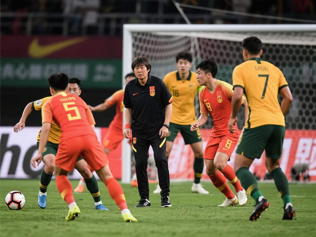 【早报】国足后防失误痛失好局,0-2惜败澳大利亚 【早报】国足后防失误痛失好局,0-2惜败澳大利亚