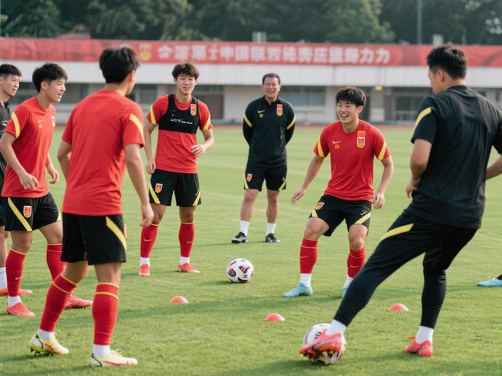 【决战前夕】国少队迎战泰国队 小组赛收官之战备战最后训练 【决战前夕】国少队迎战泰国队 小组赛收官之战备战最后训练