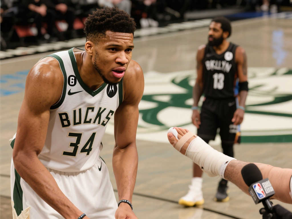 字母哥谈欧文受伤：深感遗憾，称其为卓越领袖